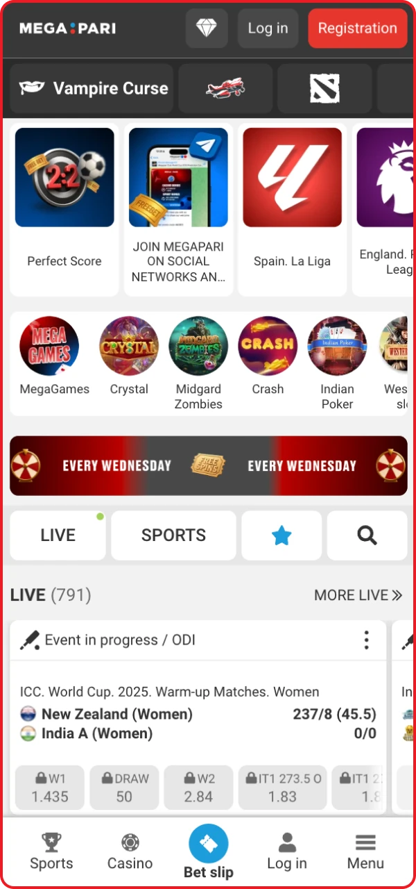 Open a top-rated online casino to download the Astronaut game app on your iOS phone.