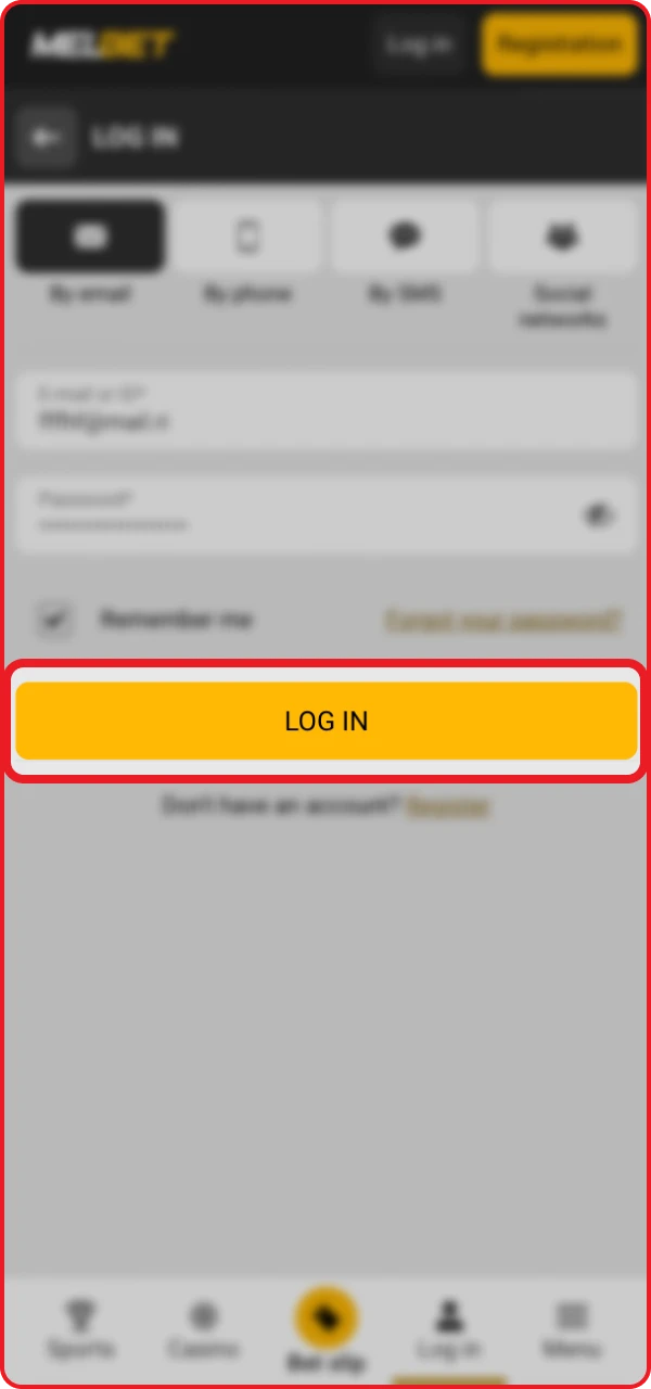 Please check the data you entered when logging into the online casino with the Astronaut game.