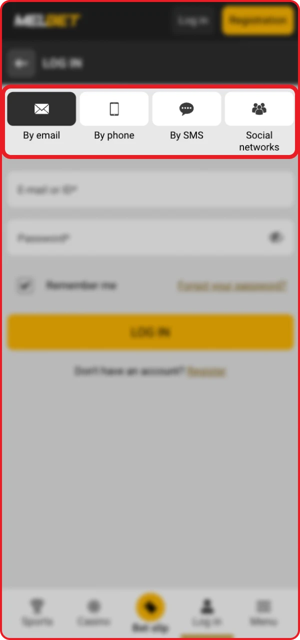 Choose a convenient method for you to log in to the online casino with the game Astronaut.