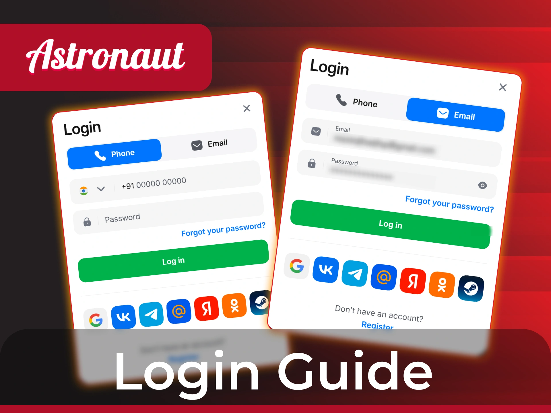 Login to your account if you already have one to start playing Astronaut game.