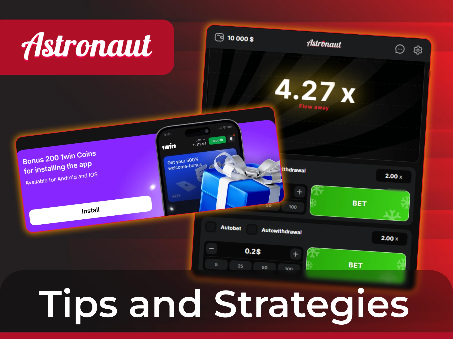 Follow those tips for Astranaut game and win more.