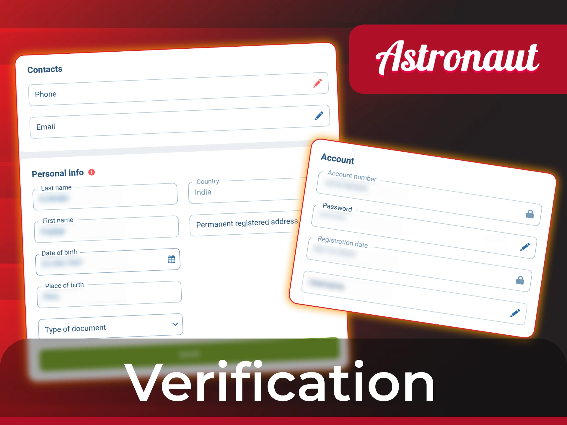 Complete KYC to withdraw your Astronaut game winnings.