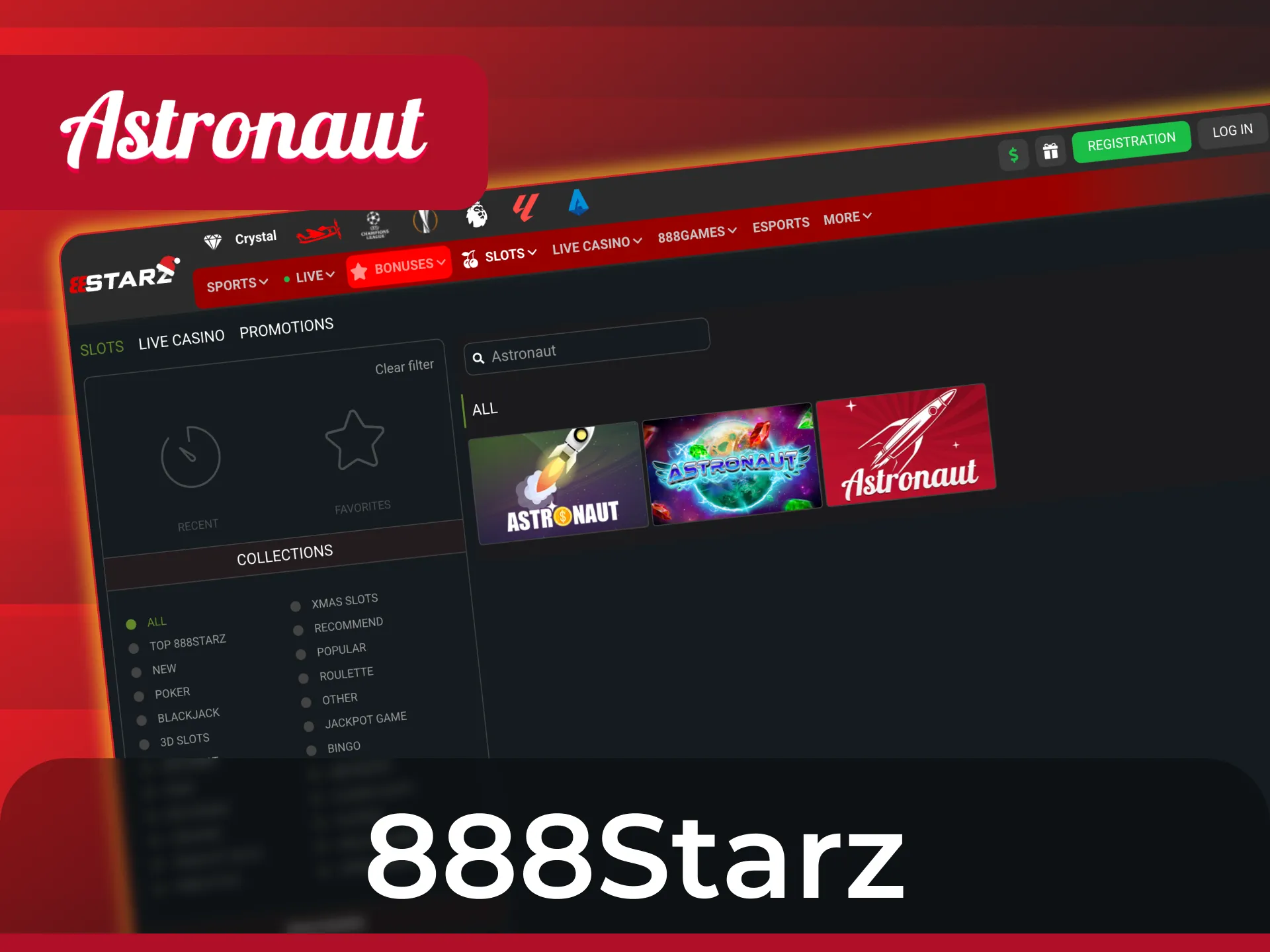 Enhance your strategy using Astronaut signals when playing at 888Starz.