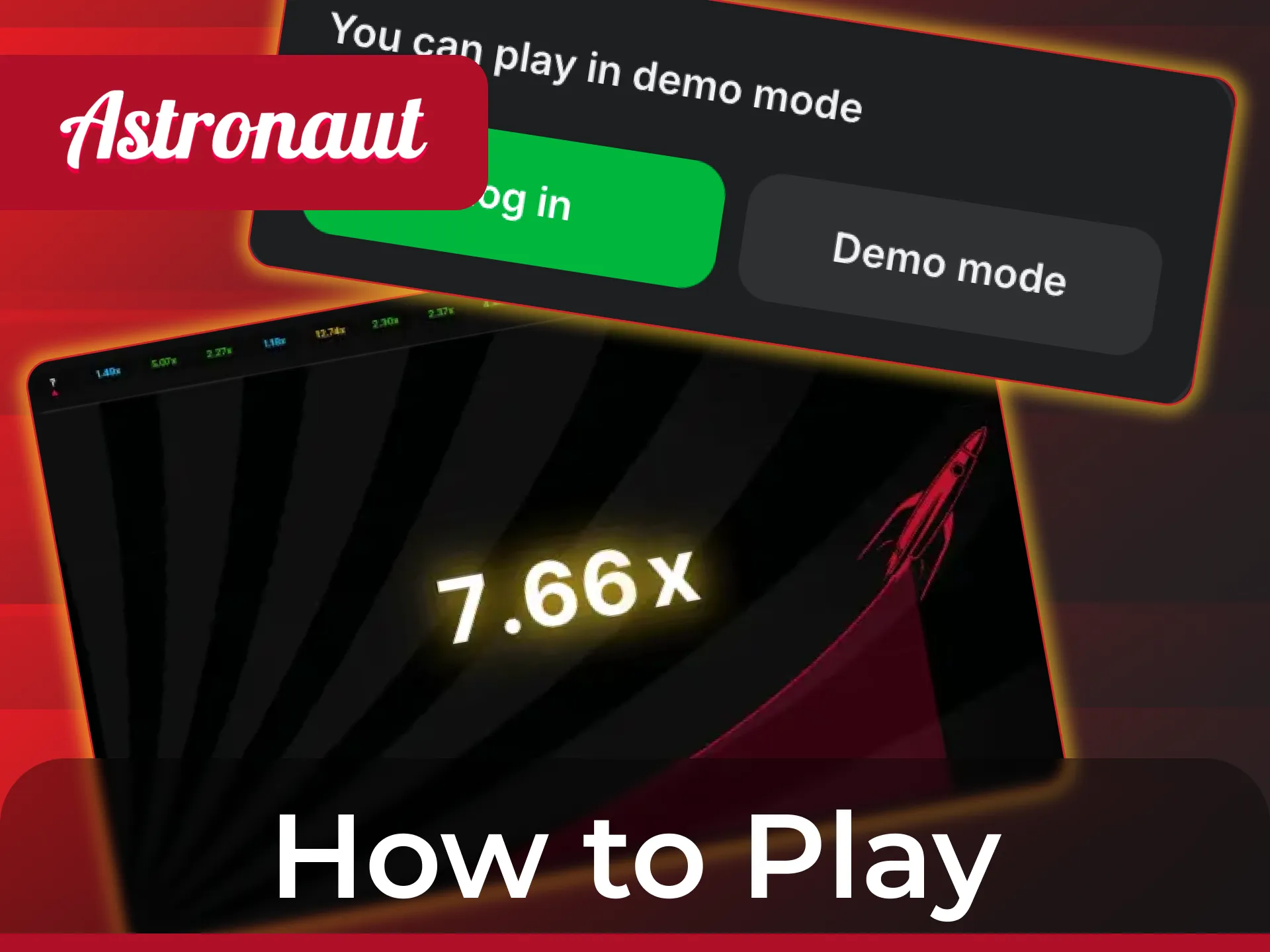 Learn How to Play Astronaut Demo to master your strategy without any risk.